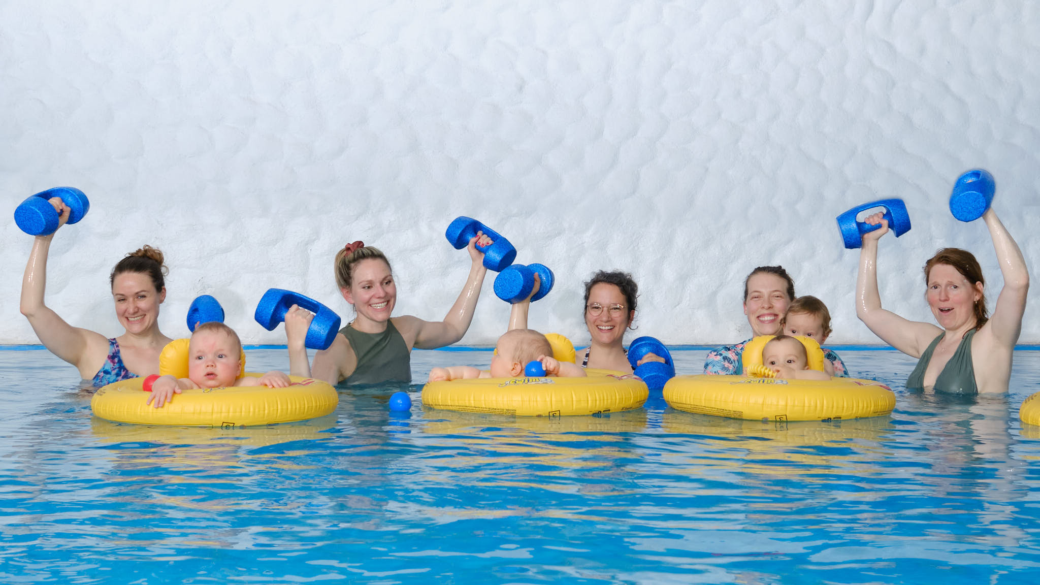 Aquafitness mit Baby